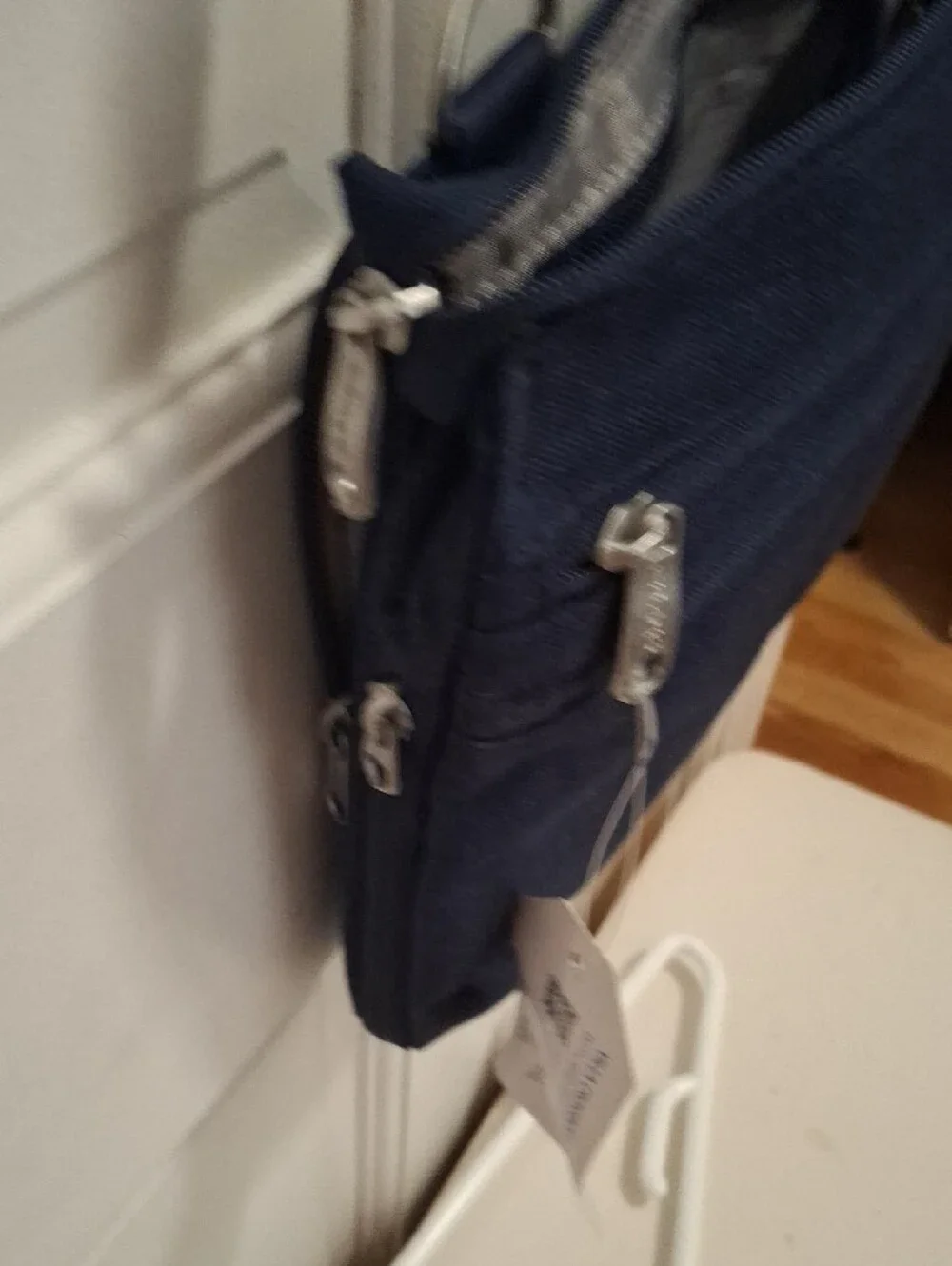Navy Crossbody Bag - Lightweight Organizer Travel